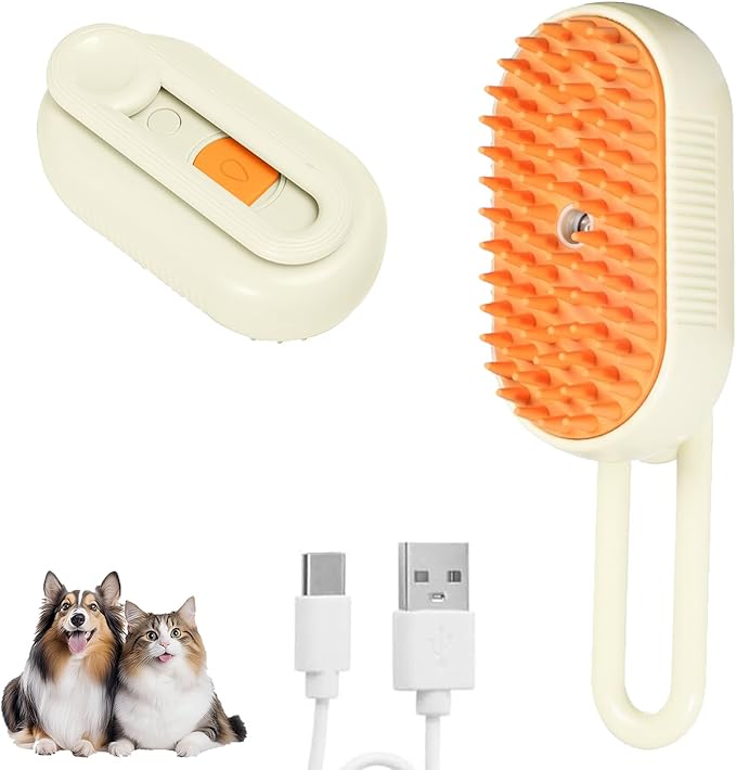 Cepillo Para Mascotas 3 En 1