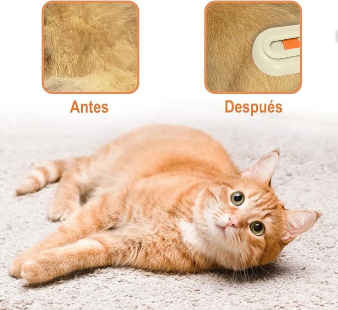 Cepillo Para Mascotas 3 En 1